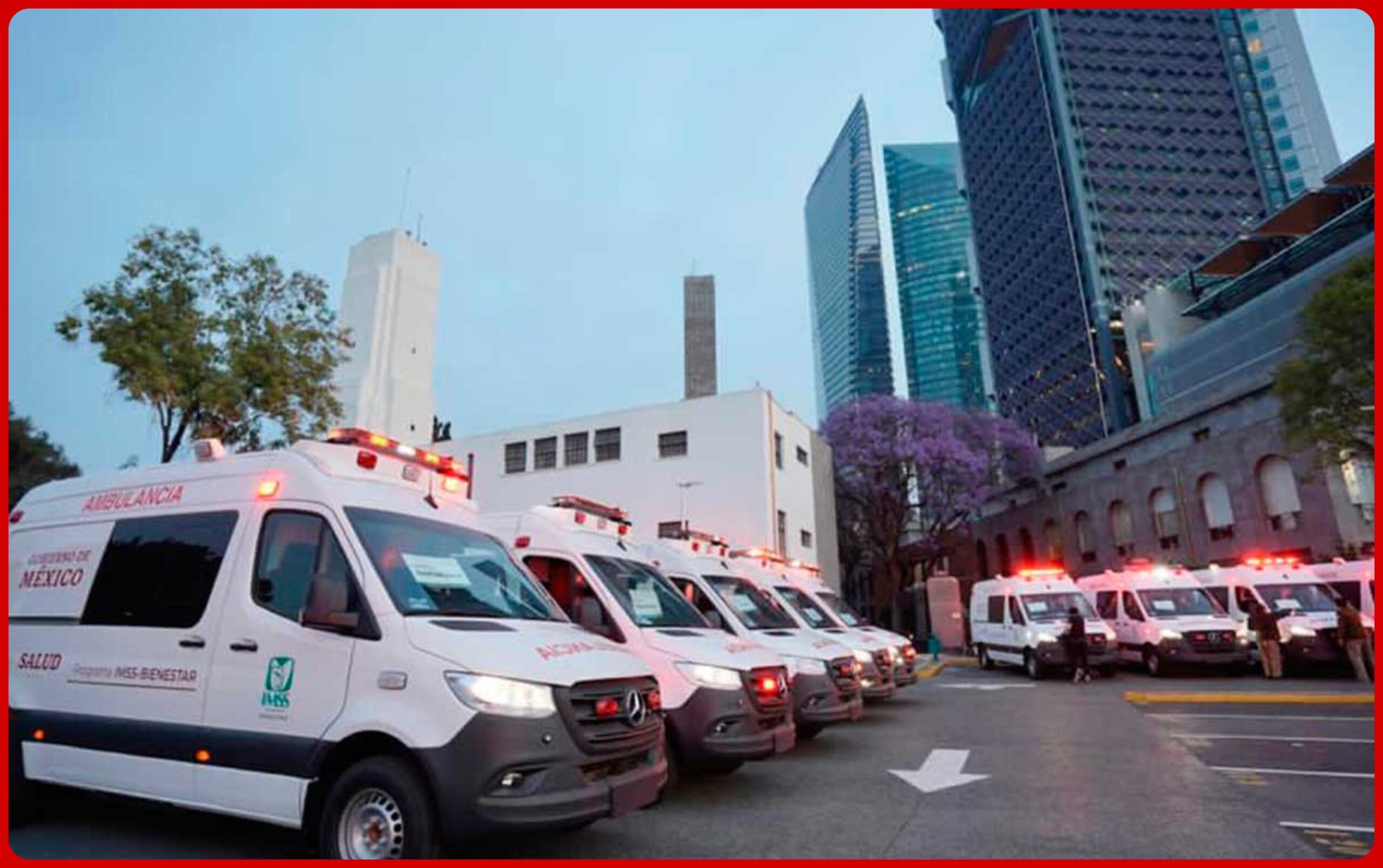 Presentan Nuevas Ambulancias Para IMSS Bienestar Adquiridas Con ...