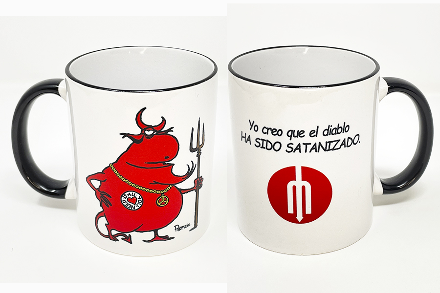Taza "Yo creo que el diablo ha sido satanizado"