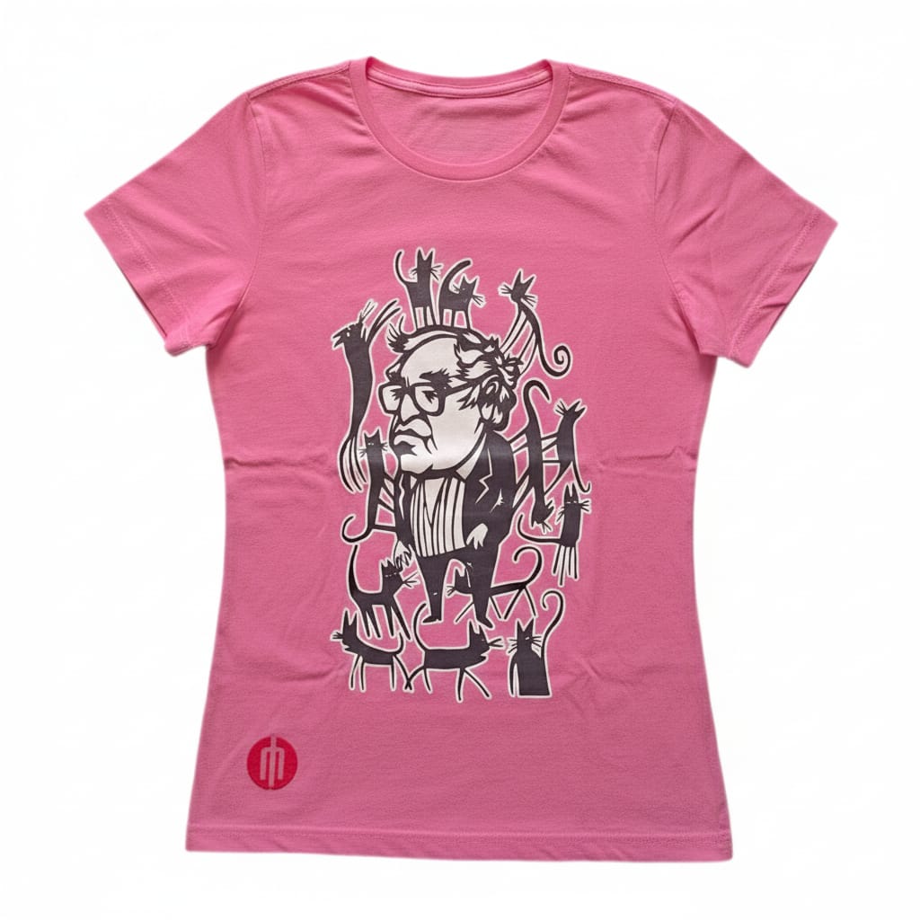 Playera para dama color rosa azalea “Monsi”
