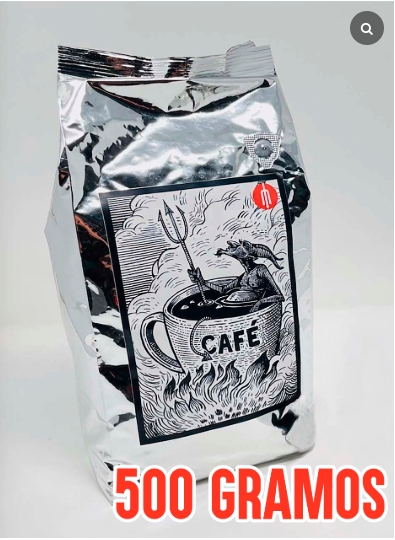 Café El Chamuco y los Hijos del Averno 500 gramos.