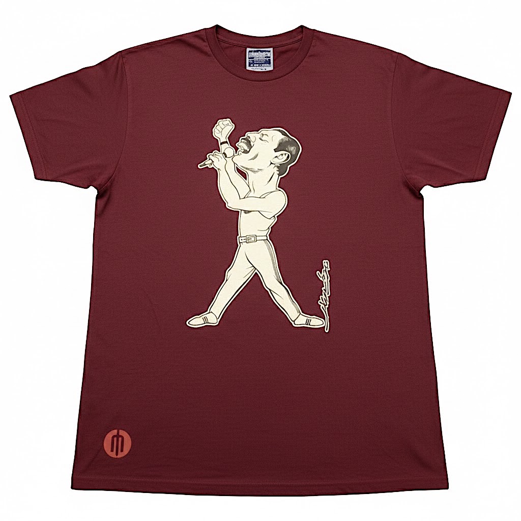 Playera para caballero color vino “Freddie”