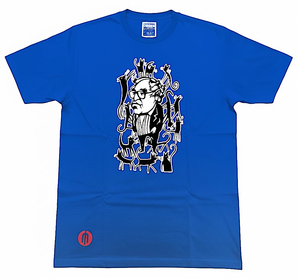 Playera para caballero color azul rey “Monsi”