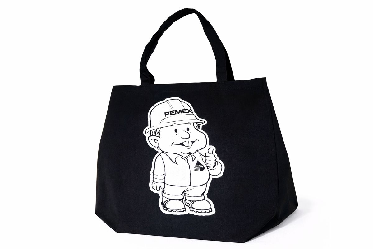 BOLSA GABARDINA NEGRA AMLITO PEMEX