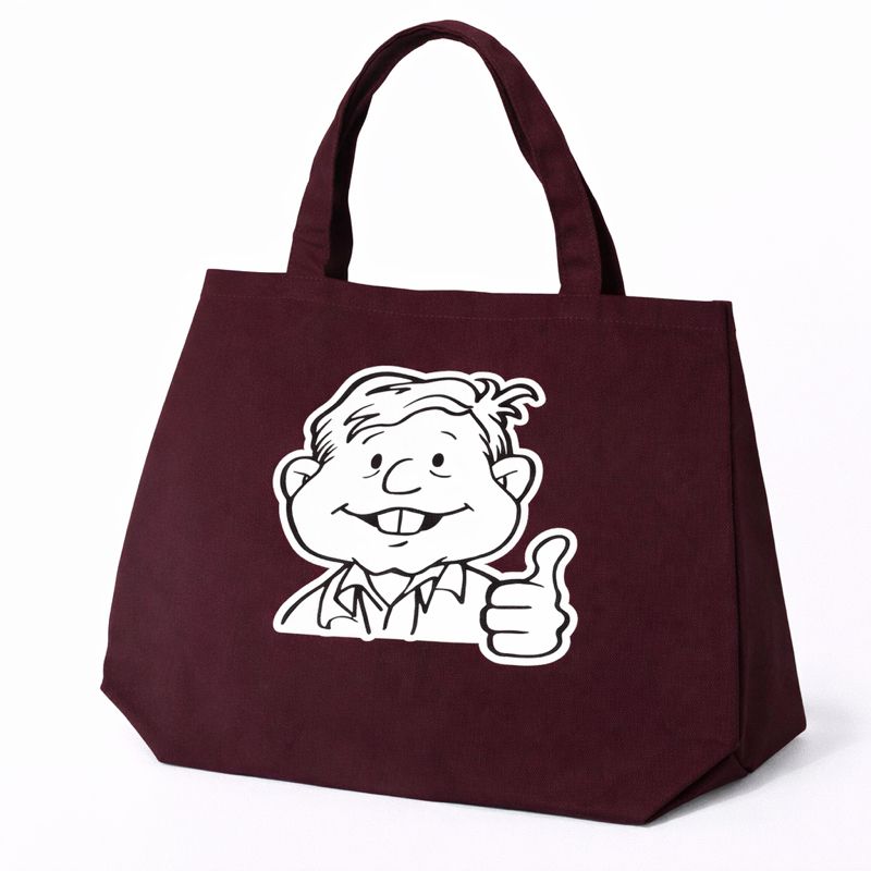 BOLSA GABARDINA VINO AMLITO