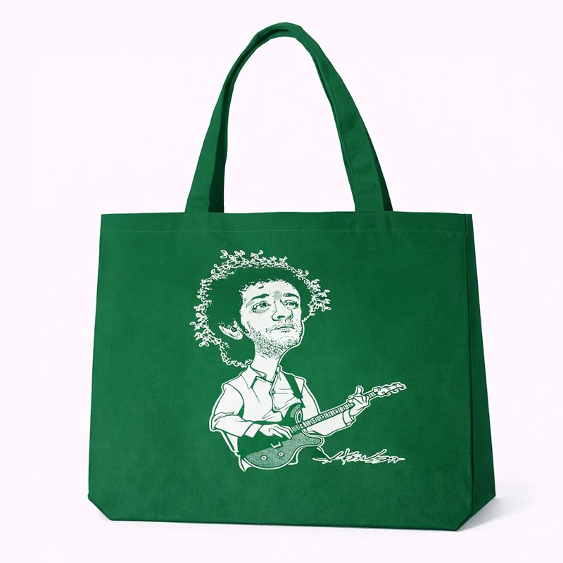 BOLSA CERATI GABARDINA VERDE BANDERA 