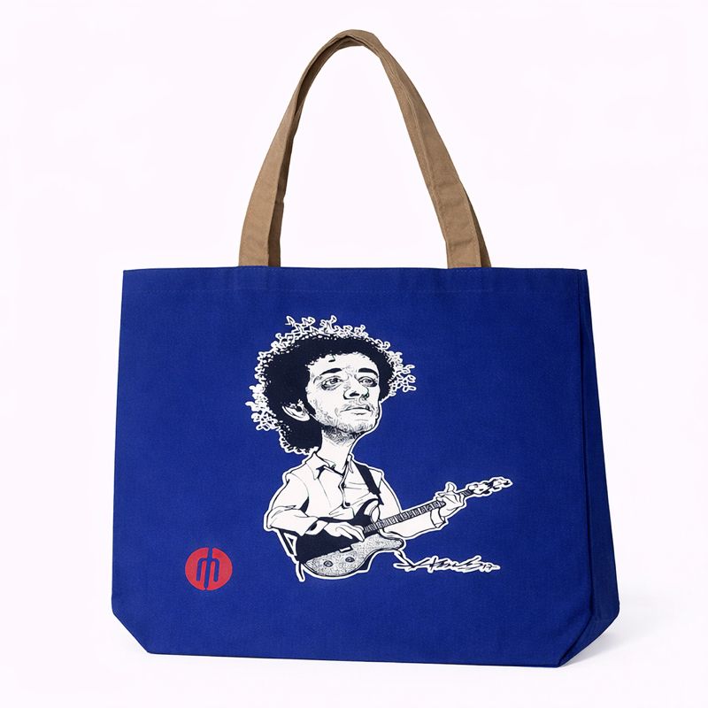 BOLSA CERATI GABARDINA AZUL REY ASA BEIGE