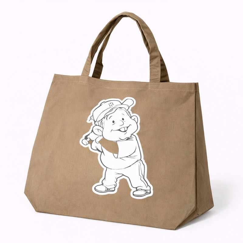 BOLSA GABARDINA BEIGE AMLITO BEISBOLISTA