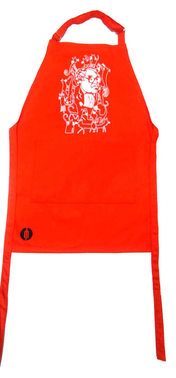 Mandil color naranja “Monsi”