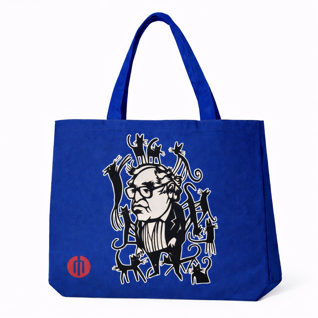 BOLSA GABARDINA COLOR AZUL REY “ MONSI ”